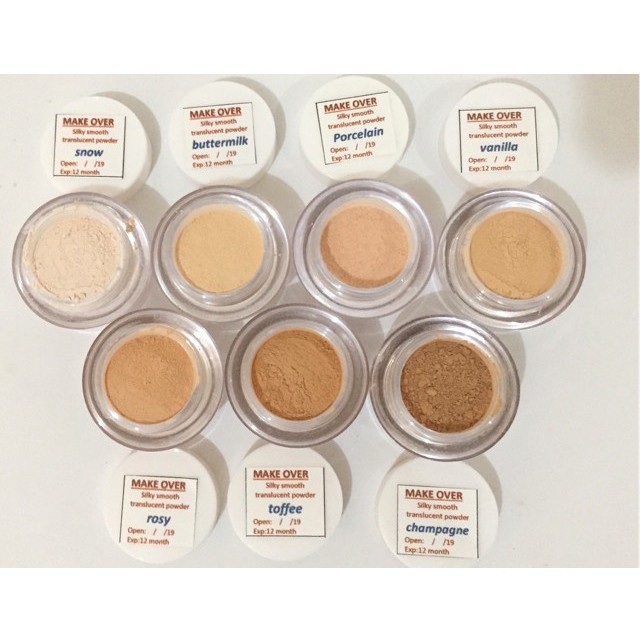 MAKE OVER Silky Smooth Translucent Powder Bedak tabur