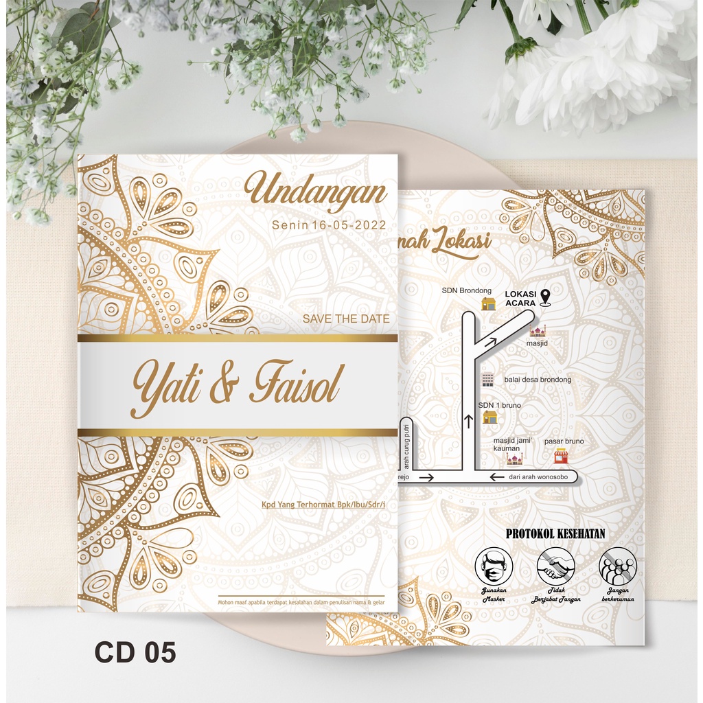 undangan pernikahan jasmine lipat 2 cd 05