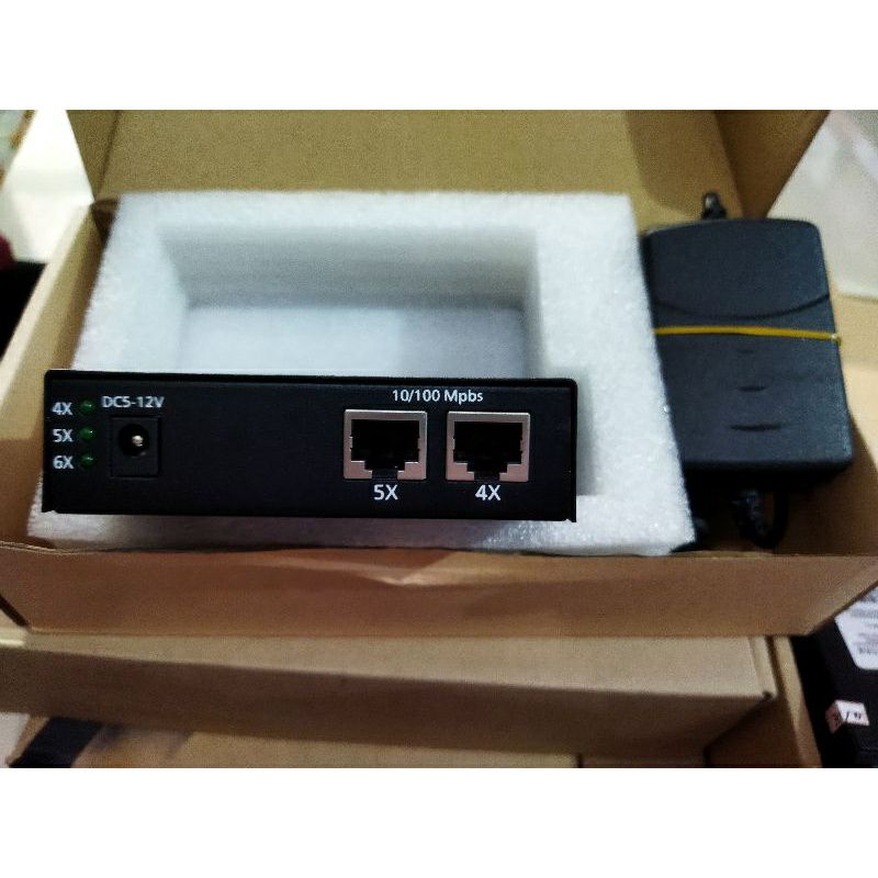 Media Converter Fiber Switch 3 Port FO SC AAB 2 Port LAN RJ45 3SC 2RJ45 3FO 2LAN Fiber Optik