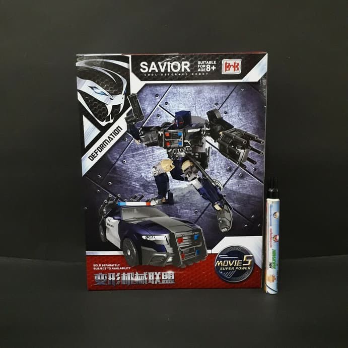 Transformers Barricade / Heimanba Deformation Savior BmB Mobil Polisi