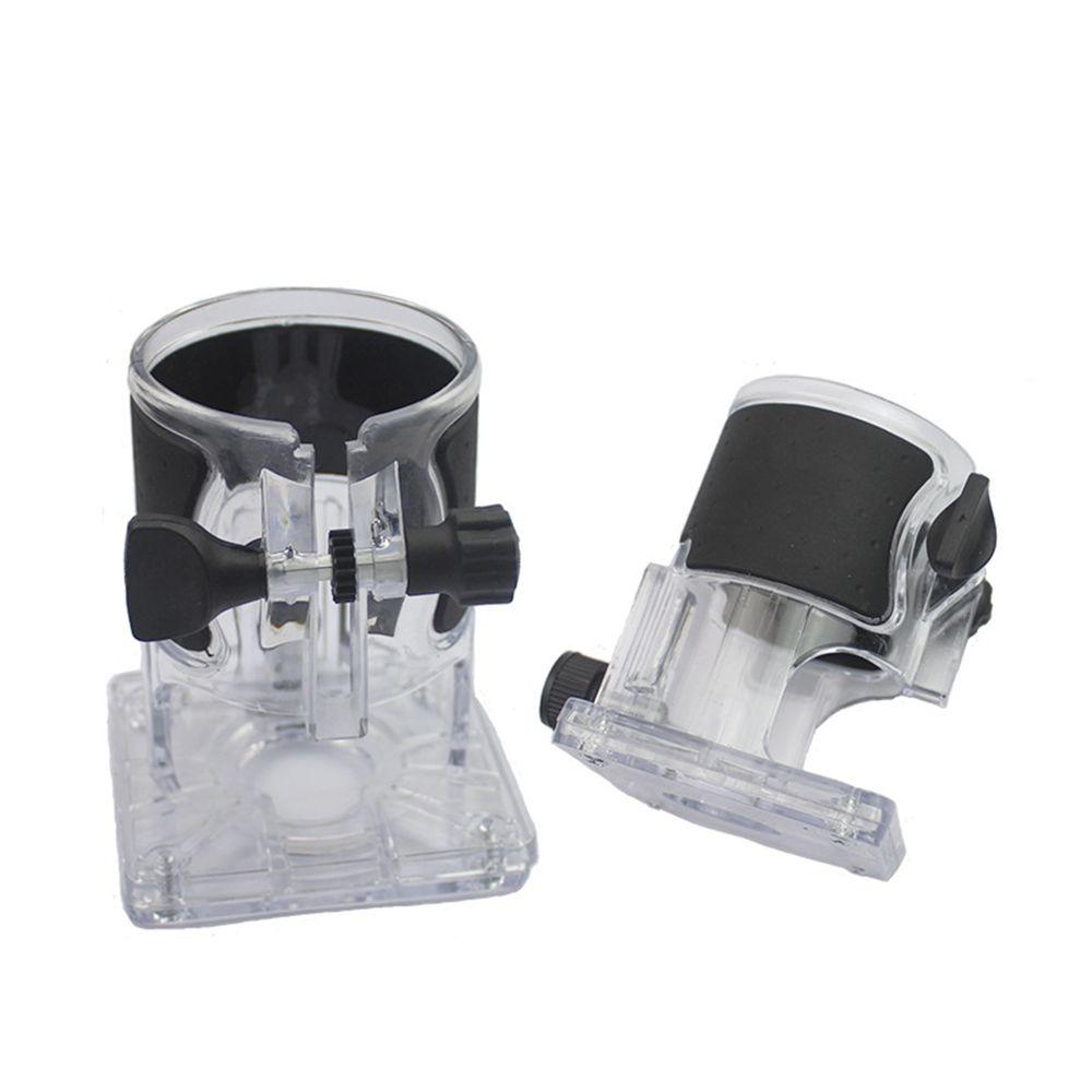 Solighter Base Cover Router / Power Tool Elektrik Transparan|Aksesoris Rambut