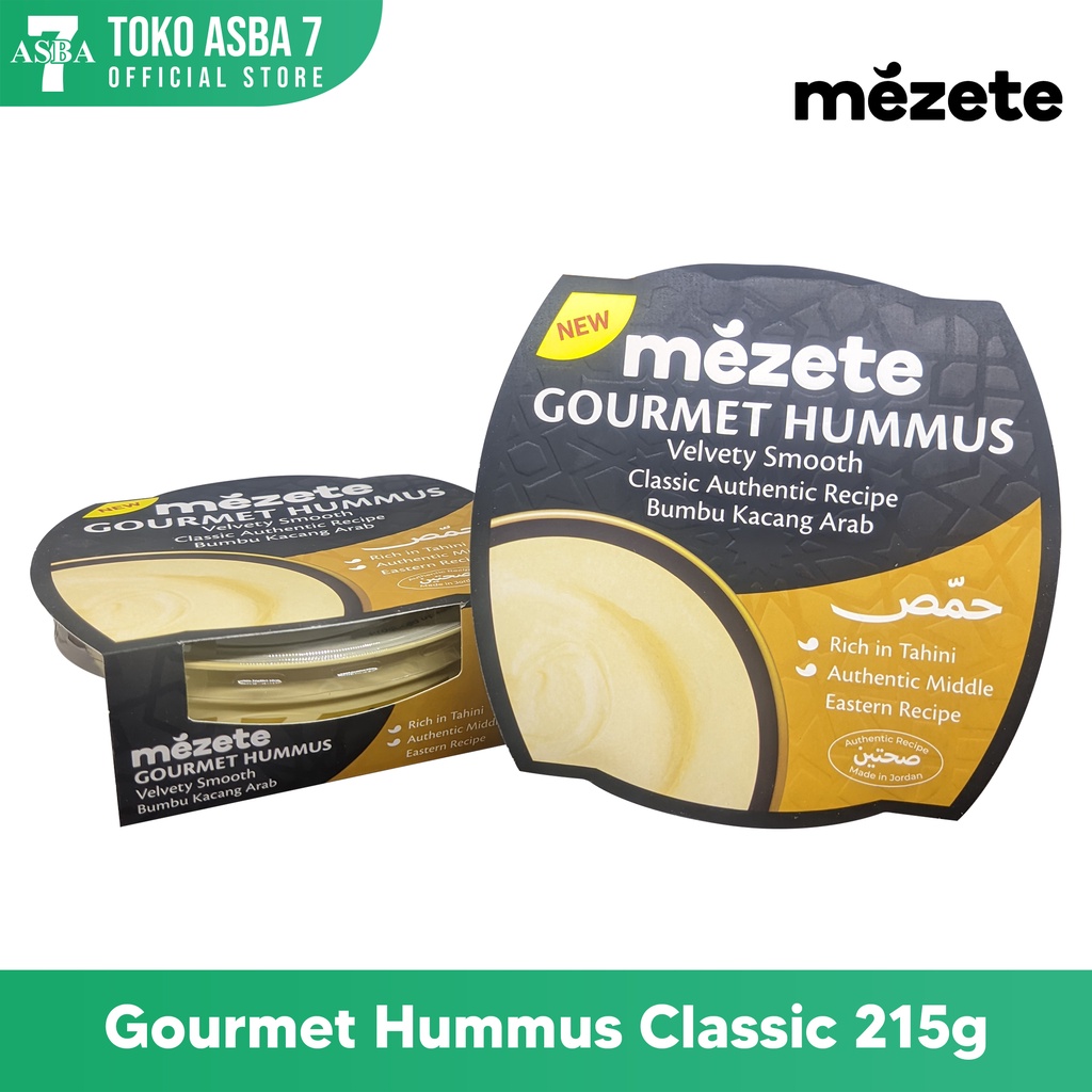 

MEZETE HUMMUS CLASSIC 215GR
