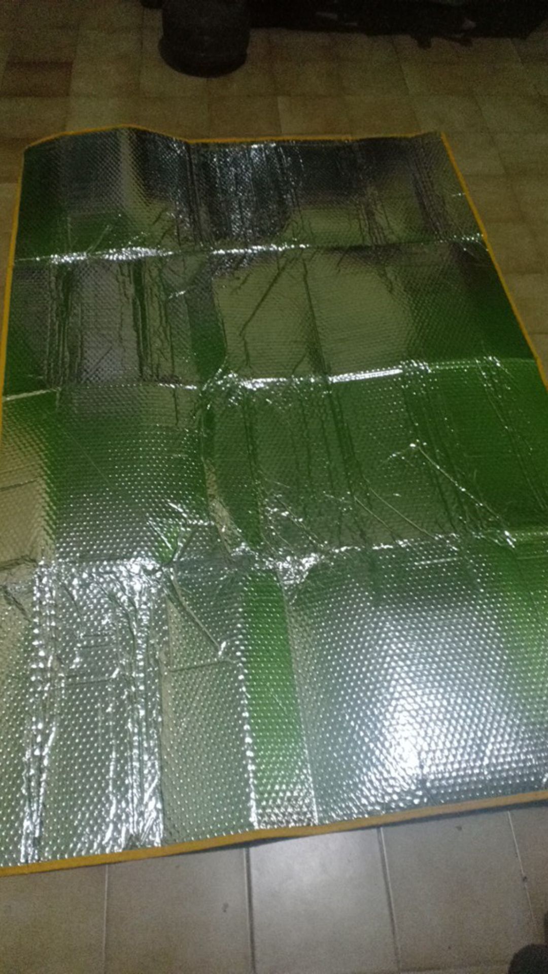 Matras Aluminum Foil Double Side Matras Camping Hiking Outdoor