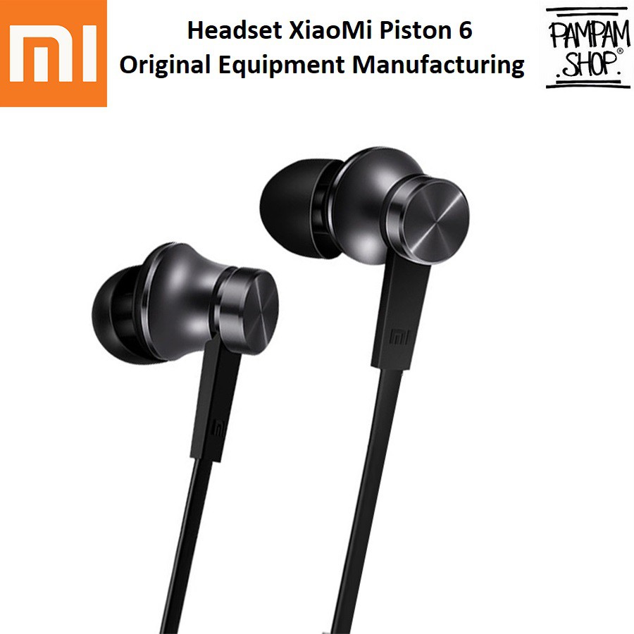 Stereo Headset XiaoMi Piston 6 Handsfree Earphone Redmi 1 2 3 4 4X 4A 4X 5 5A Note Mi4i Mi4C Mi5