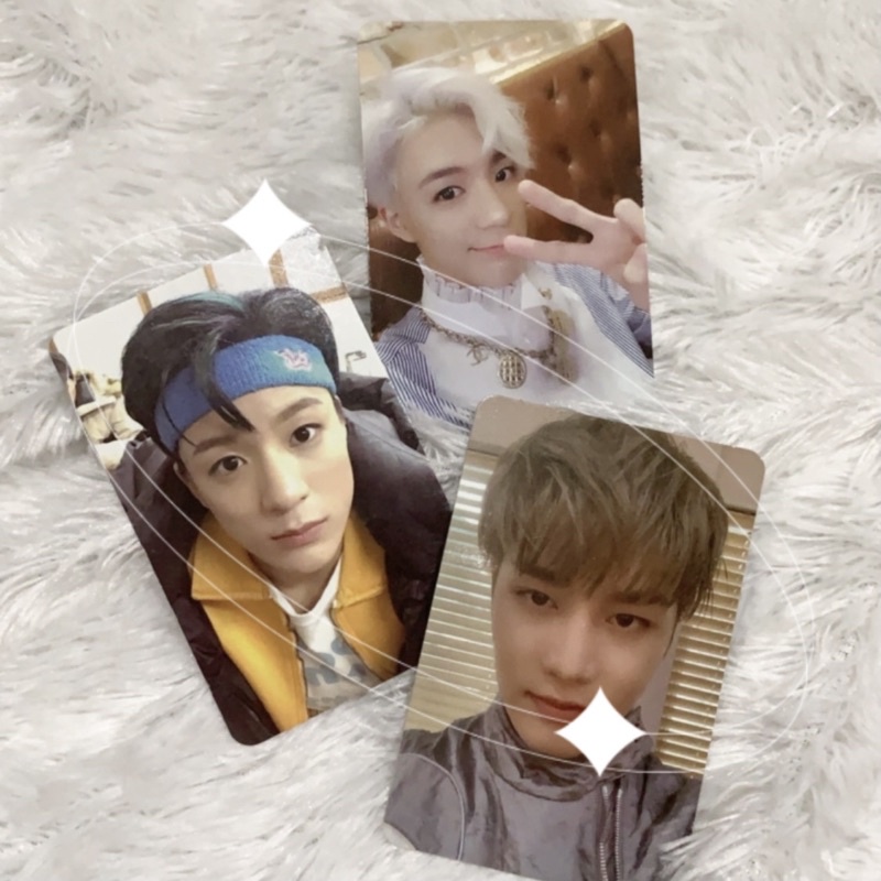 NCT Photocard (Jeno MFAL, Jeno we young, Taeil Future, Kun Pola From Home)