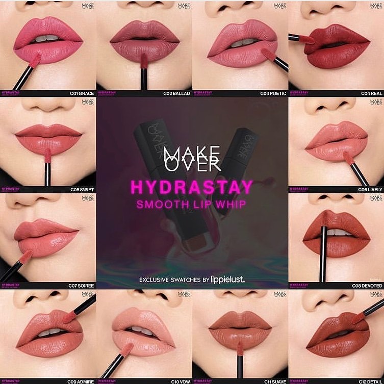 MAKE OVER Hydrastay Smooth Lip Whip 6.5g