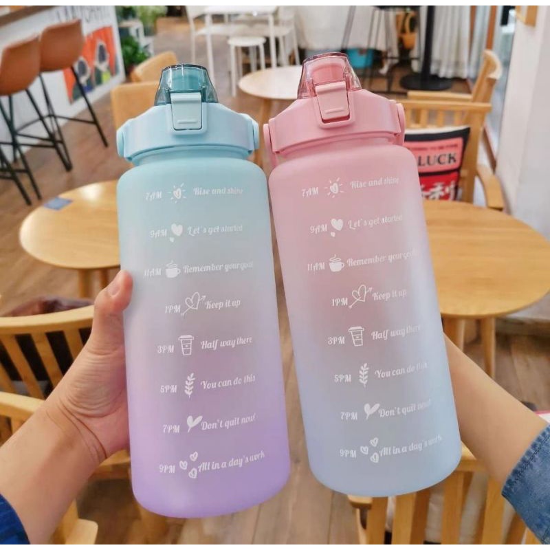 BOTOL MINUM MOTIVASI 2 LITER