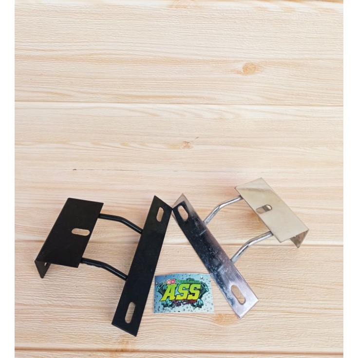 breket /dudukan lampu led strobo RX KING-breket lampu led strobo+plat nomor