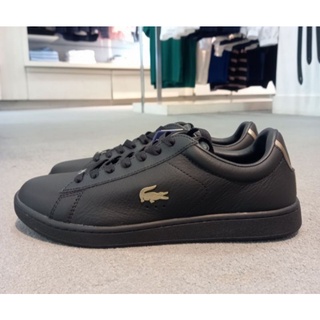 mens black lacoste shoes