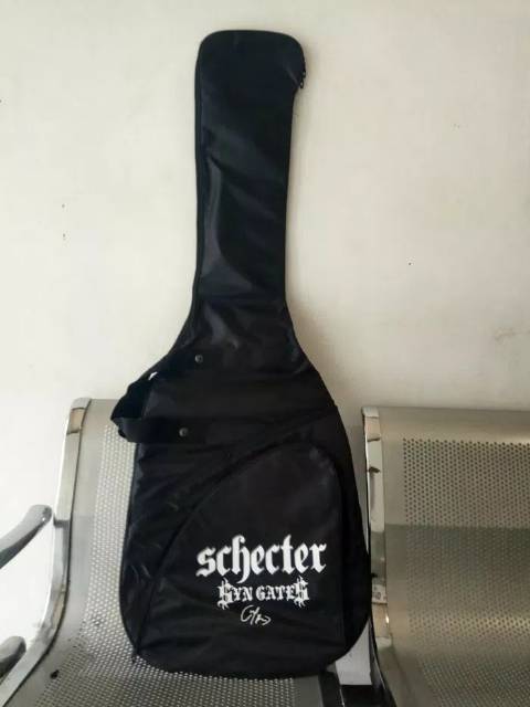 Custom Tas Softcase Gitar Elektrik Request Nama Logo Bisa Satuan