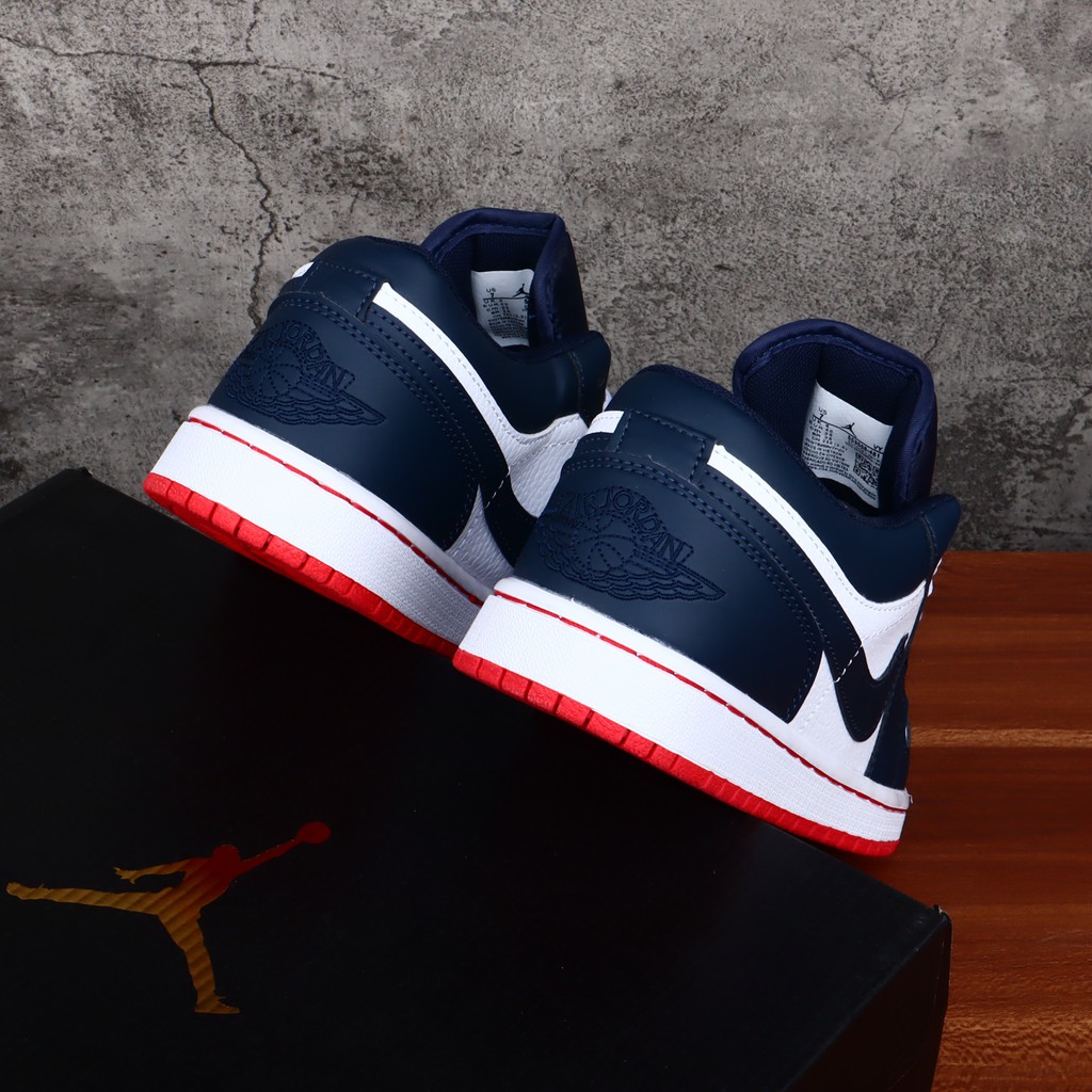 light blue and dark blue jordans