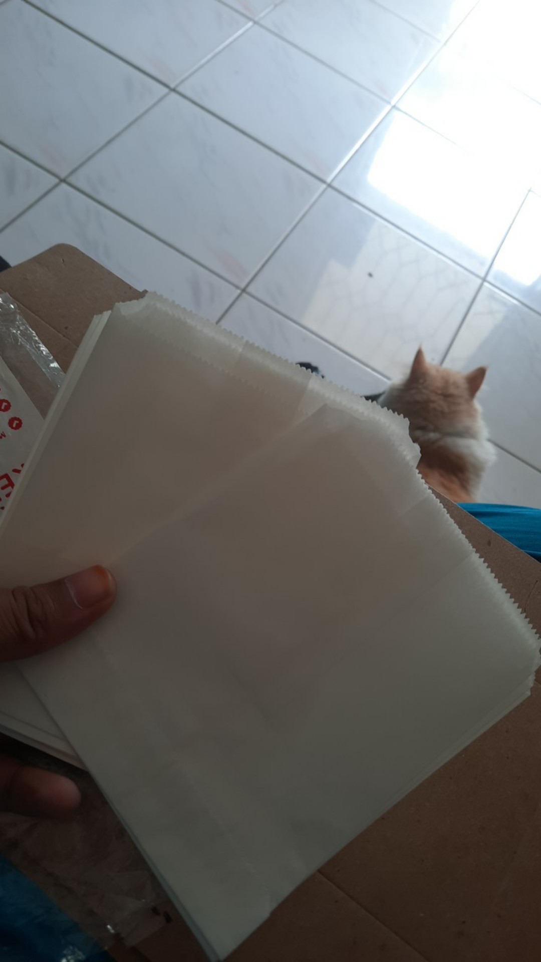 ( 10x11 Cm ) Paper Food Bag S / Kantong Kertas Coklat Untuk Kue Snack Donat Jamur Bakso Cimol