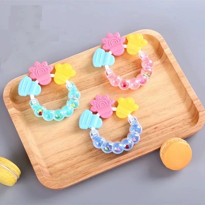 CIRCLE TEETHER | Teether Bayi | Mainan Bayi Tangan | Rattle Teether Gigitan Bayi