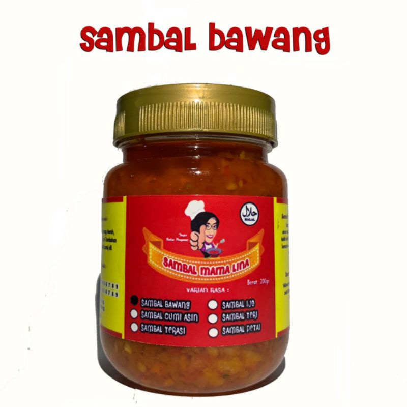 

Sambal Bawang Mama Lina 200gram