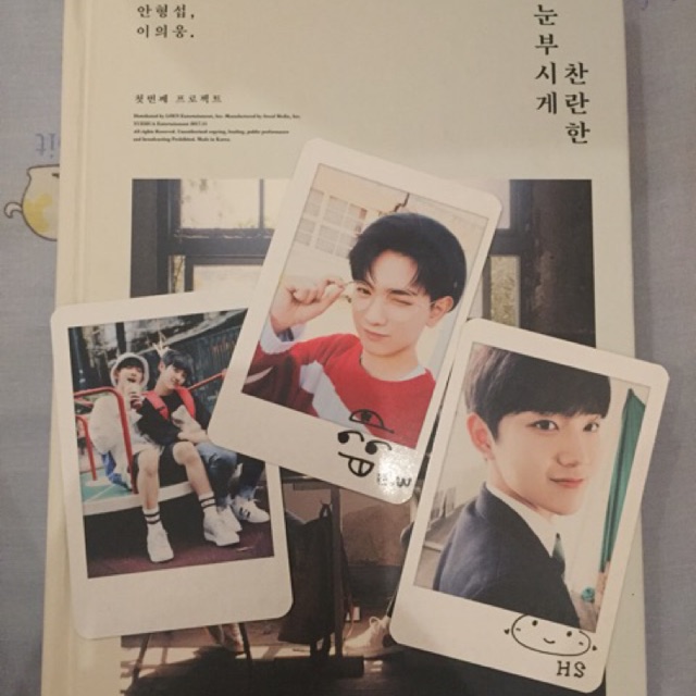 HYEONGSEOP X EUIWOONG MINI ALBUM ‘DAZZLING’ BOOKED