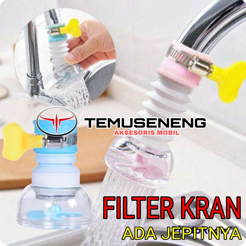 Filter Kran Air Ada Klem Jepit Sambungan Keran Air Shower Mandi