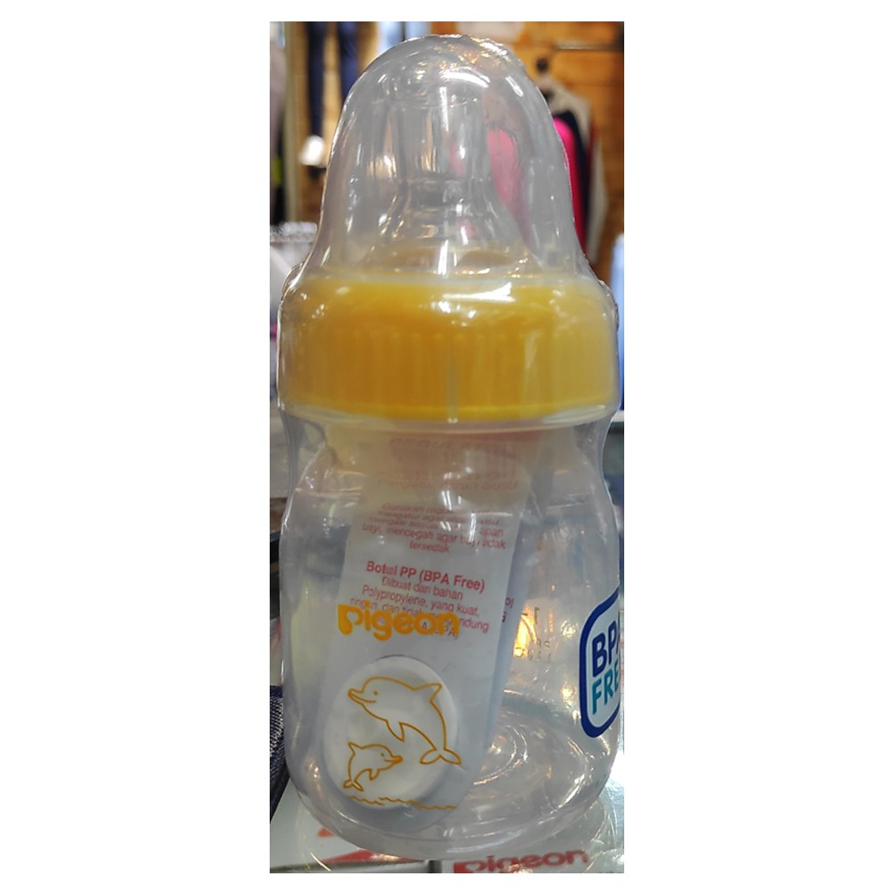 Botol Susu Pigeon 50ml Silicone Nipple 1pcs Botol Susu Bayi