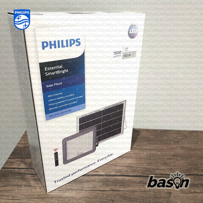 PHILIPS BVC080 LED15 Solar Floodlight - Lampu Sorot Tenaga Surya