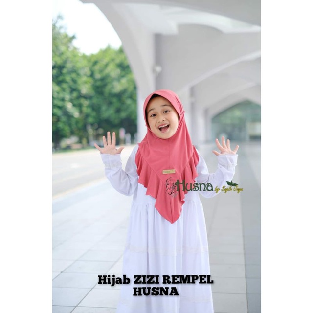 Jilbab/Hijab instan ZIZI REMPEL ori HUSNA