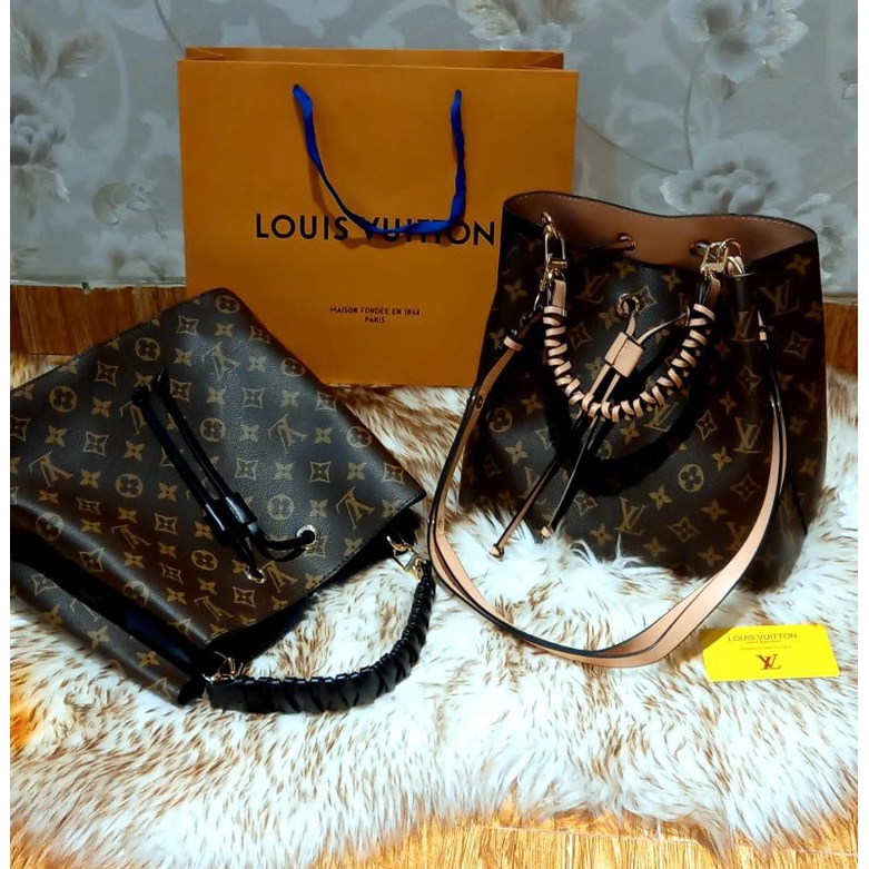 NEW LV BAG SERUT TALI KEPANG / MIRROR 1:1/ FREE PAPER BAG /TAS BRANDED /REAL PIC