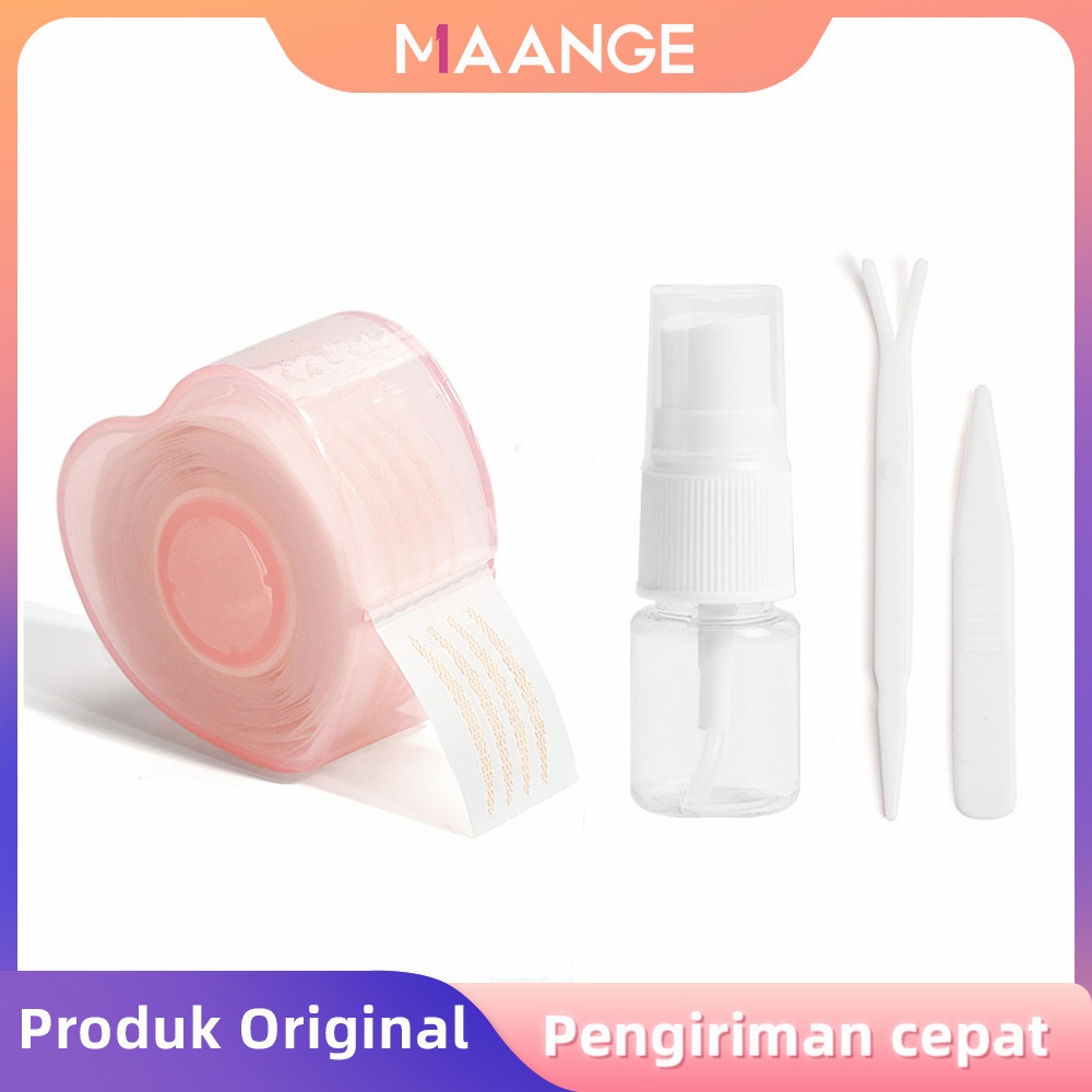 MAANGE Stiker Kelopak Mata Ganda Perekat Stiker Semprotan Air Bebas Lem Tak Terlihat -360 Pcs