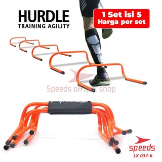 Hurdle 1 set isi 5 hurdle agility hurdle tinggi 15 cm  alat latihan olahraga alat training
