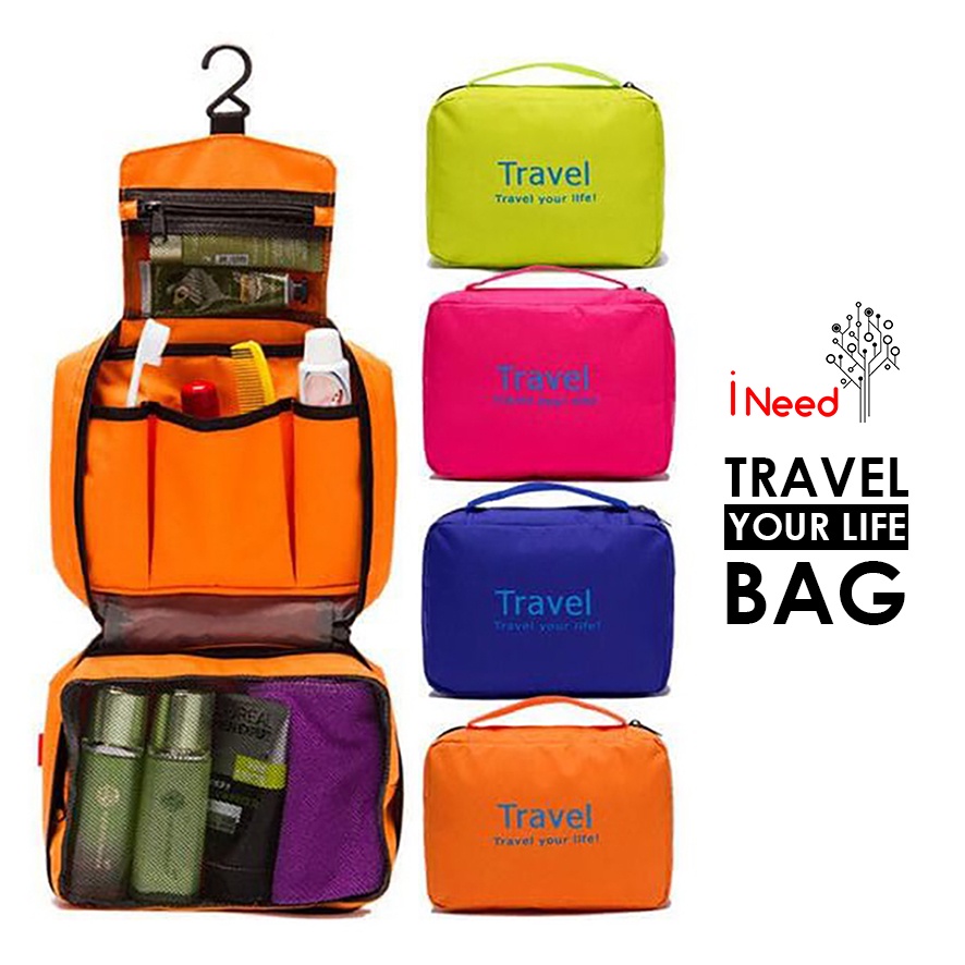 (INEED) TRAVEL YOUR LIFE BAG