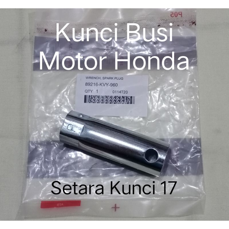 Kunci Busi Setara Kunci 17 Motor Honda Original AHM 89216KVY960