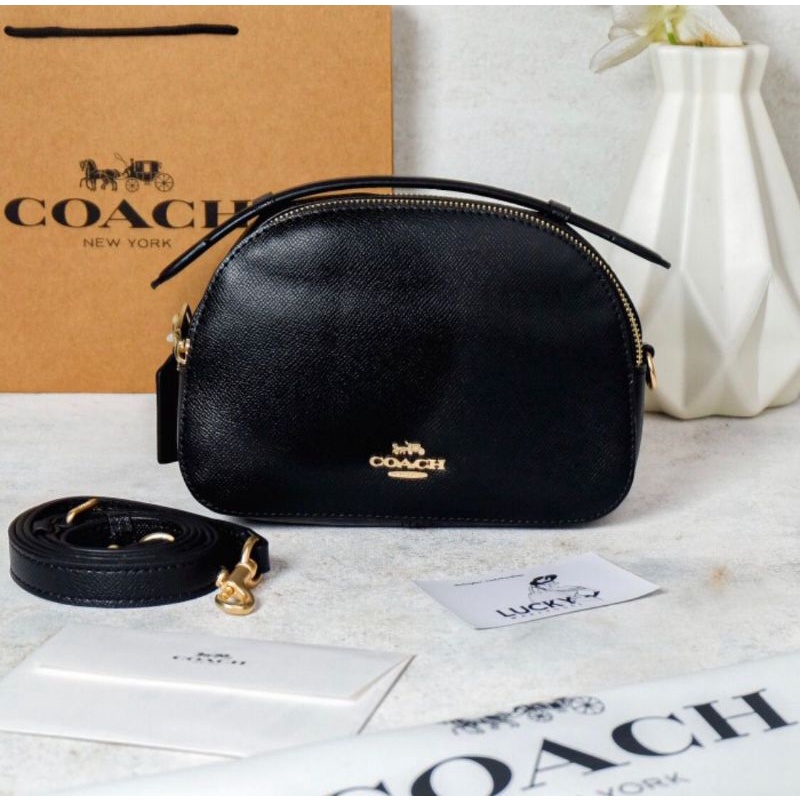 Coach Serena Satchel In Black - ORIGINAL 100%