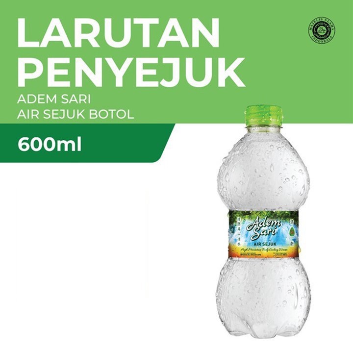 Adem Sari Air Sejuk Botol 600 ml