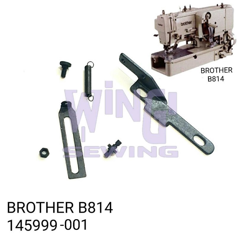 No 145999001 BROTHER B814 Set Otomatis Gunting Atas Mesin Lubang Kancing