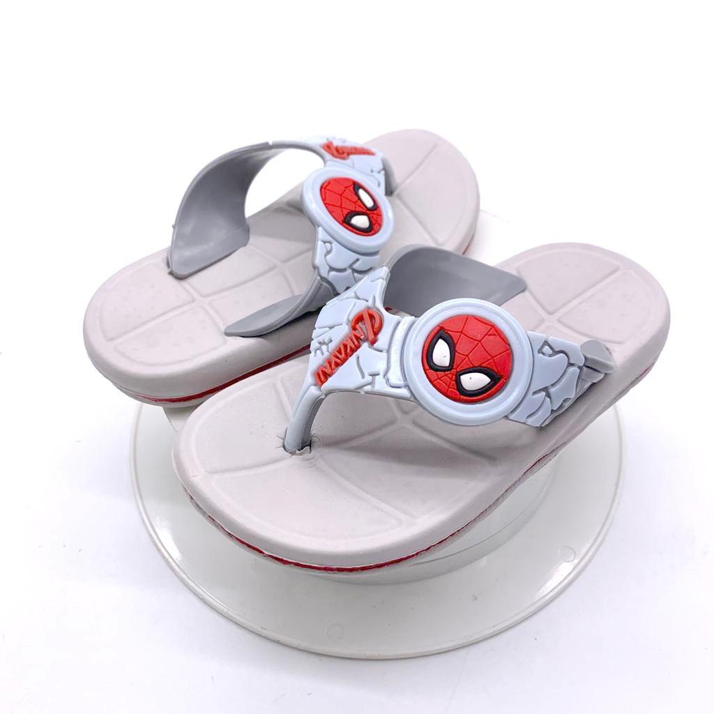 Sandal Anak Laki Laki Terbaru Kekinian Model Spider-Man Bahan EVA Karet Tidak Licin