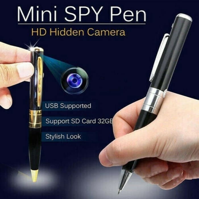 pena perekam suara dan kamera spy cam voice recorder pen kamera mata2