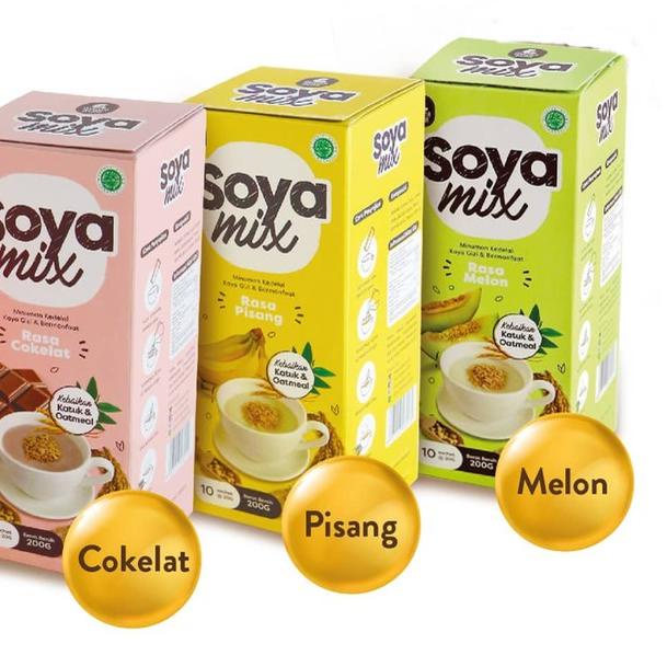 ✺ Booster asi SUSU MAMA BEAR SOYA ZOYA MIX 1 BOX ISI 10 SACHET ◙