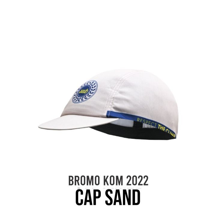 SUB Jersey Cycling CAP BROMO Sand 2022 SUBJERSEY Topi Gowes Sepeda