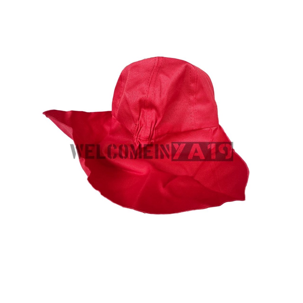 Topi Pasukan Pengibar Bendera (PASKIBRA) Merah / Topi Jepang Logo PASKIBRA