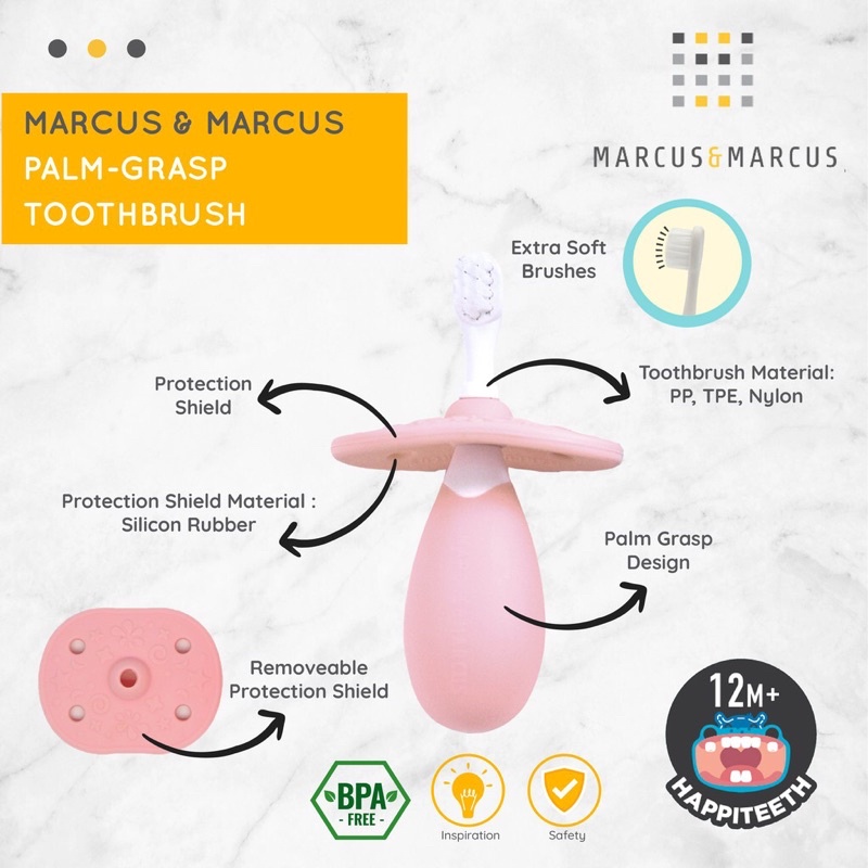 Marcus &amp; Marcus Palm-Grasp Toothbrush