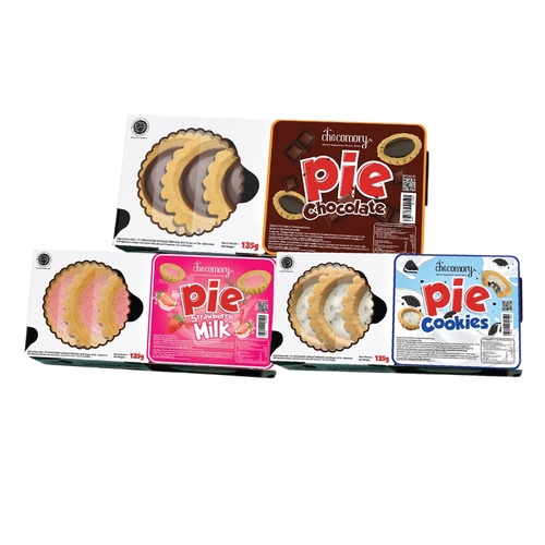 

PIE / PAI SUSU TIRAMISUSU CHOCOMORY ISI 5 PCS OLEH OLEH BANDUNG