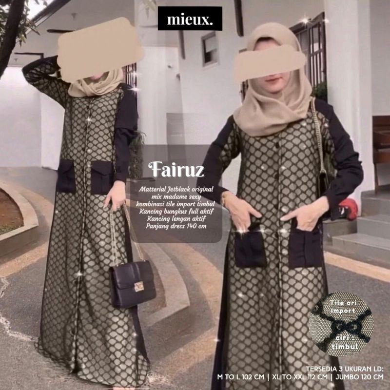 SALE RAMADHAN Gamis Mieux Jumbo LD 120 Original by mieux Gamis Turkey Jetblack Madina / CITRA KIRANA / GHAIDA / MUMTAZ  GAMIS MEWAH | GAMIS MEWAH JUMBO | GAMIS PESTA MEWAH ELEGAN | GAMIS BAHAN JETBLACK | GAMIS JETBLACK PREMIUM | ABAYA JETBLACK PREMIUM-Fairuz