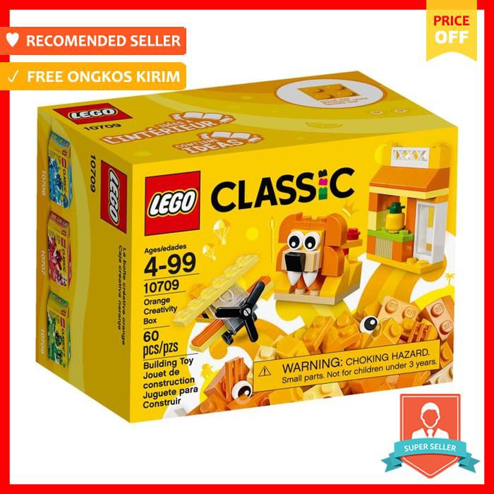 lego classic orange creativity box