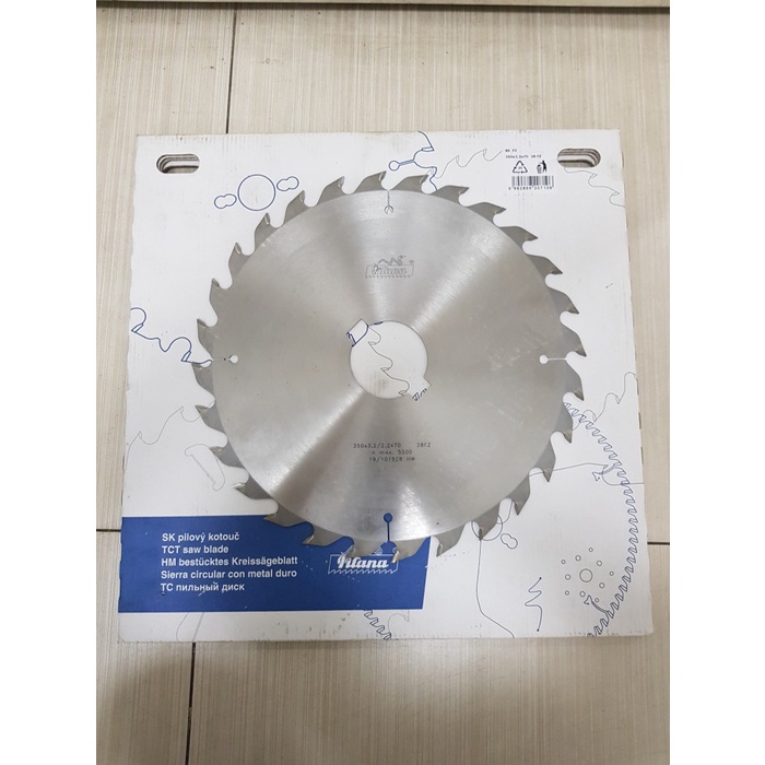 Gergaji Bulat Multirip Pilana TCT Circular Saw 14" inch inci 350mm 28T