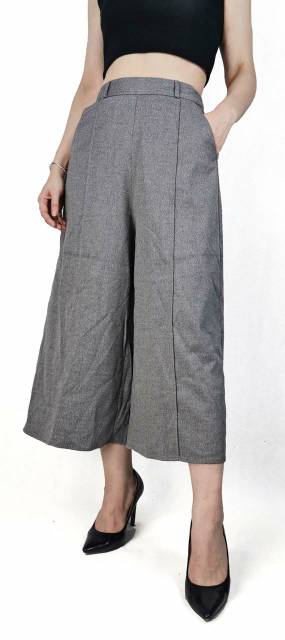 Uniqlo by GU wide leg idlf cotton cullote pants