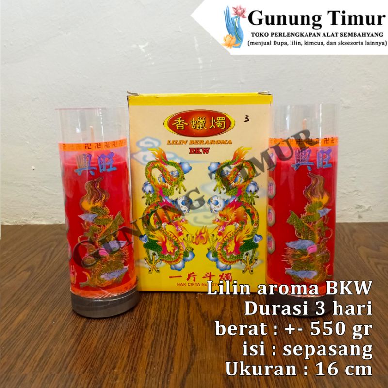 Lilin Merah Durasi 3 hari / Lilin Merah Isi Sepasang / Lilin Sepasang