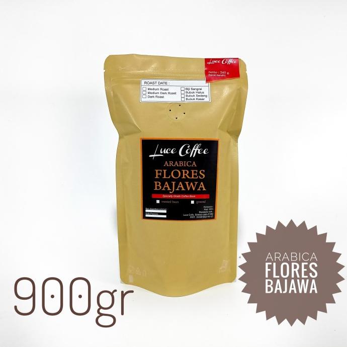 

[ COD ] Kopi Arabica Flores Bajawa 900gr - roastedbean (biji sangrai) LIMITED EDITION Kode 793