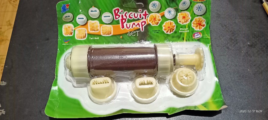 Cetakan Biscuit Pump Sin Lian No 186