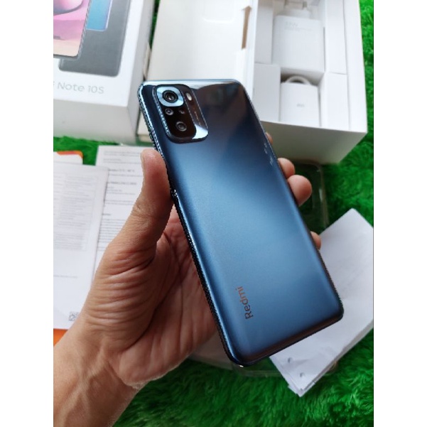 HANDPHONE HP SECOND BEKAS. REDMI NOTE 10S  6/128, Mulus 99% FULLORI ( bkn A73, A32 )