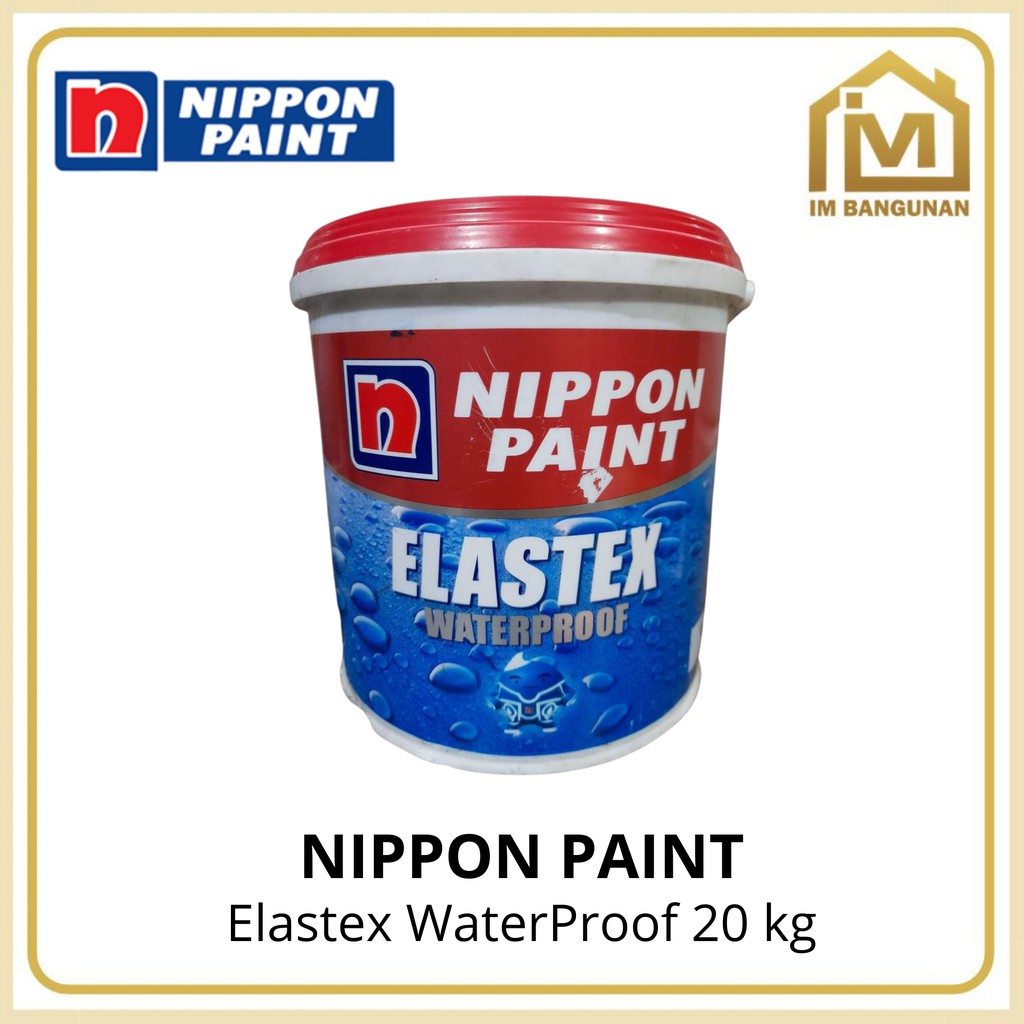 Cat Dinding Elastex Waterproof Nippon Paint 20kg 20 kg