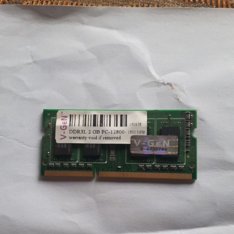 RAM Laptop DDR3L 2GB PC-12800