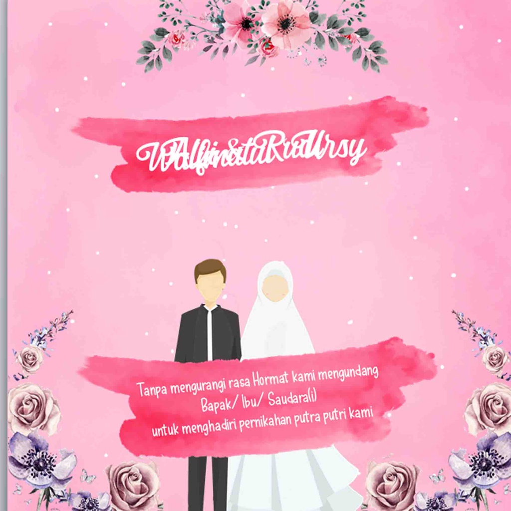video digital undangan nikah video undangan nikah digital video pernikahan digital undangan nikah vi