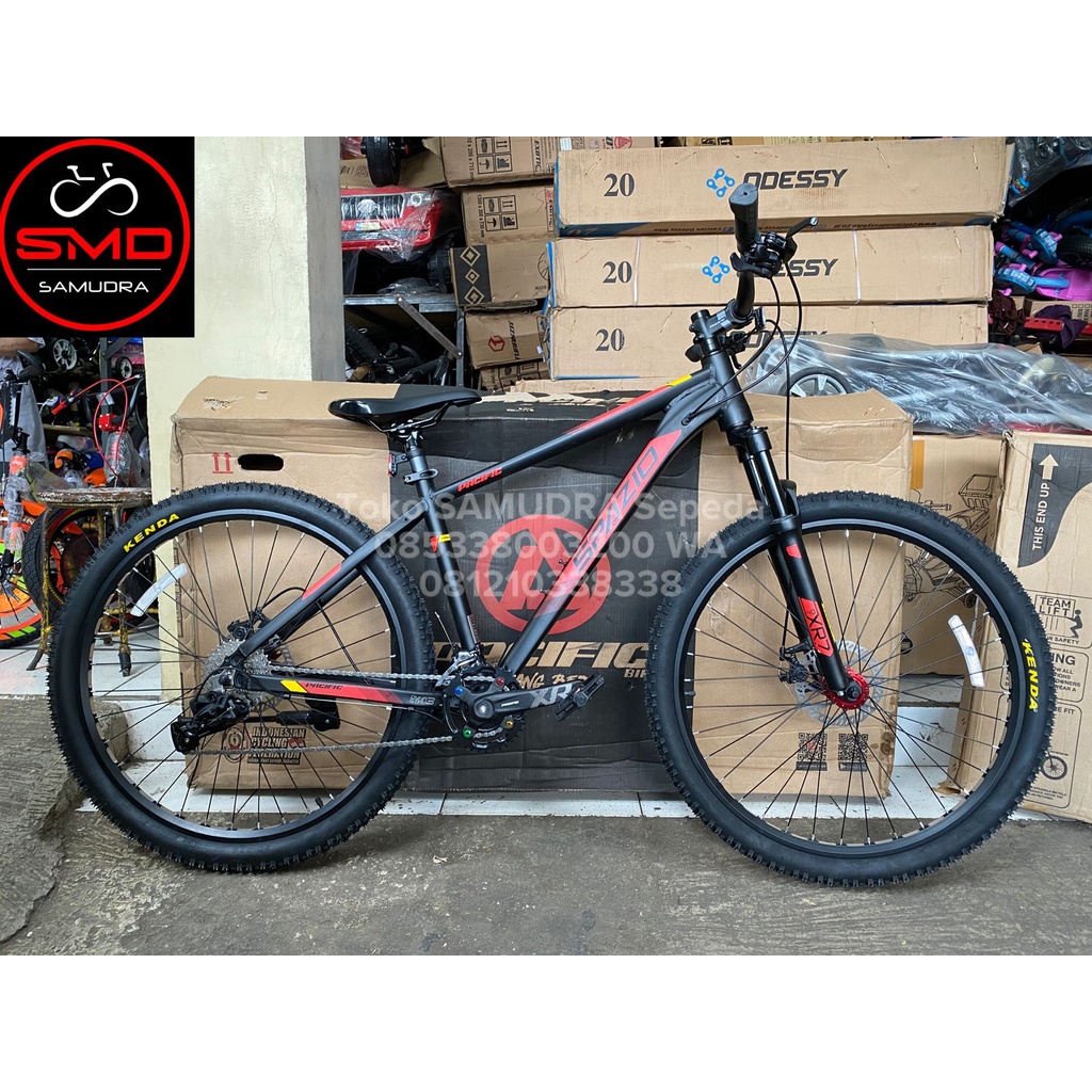 Sepeda Gunung MTB 27.5 Pacific Spazio 2.9 MD Alloy 9sp Murah BDG